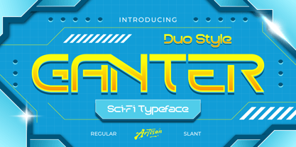 Ganter Font Poster 1