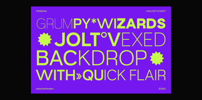 Muring 01 Font Poster 2