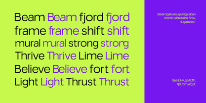 Muring 01 Font Poster 8