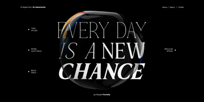 Sx Advertentie Font Poster 8