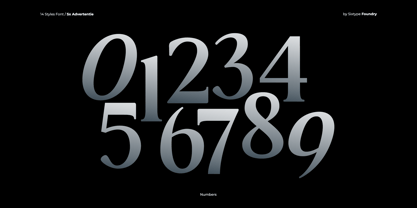 Sx Advertentie Font Poster 11