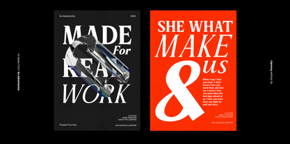 Sx Advertentie Font Poster 13