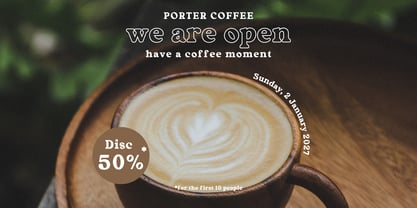 Fox Galloria Font Poster 6