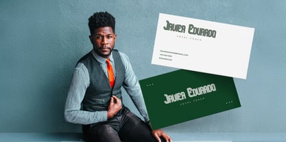 Sporticular Font Poster 5