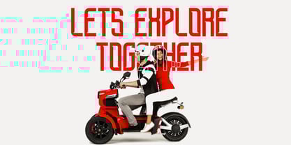 Bugar Sport Font Poster 3