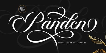 Panden Font Poster 1