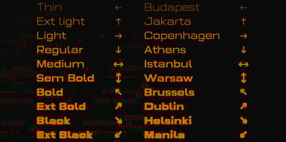 Prolinea Font Poster 15