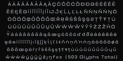 Prolinea Font Poster 9