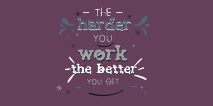 ZP Moth Morbidity Font Poster 4