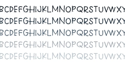 ZP Moth Morbidity Font Poster 3