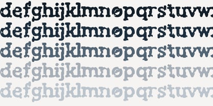 ZP Moth Morbidity Font Poster 6