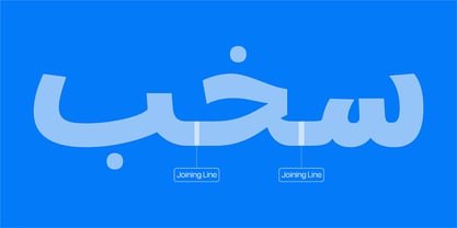 True Arabic Font Poster 6