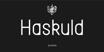 Haskuld Font Poster 1