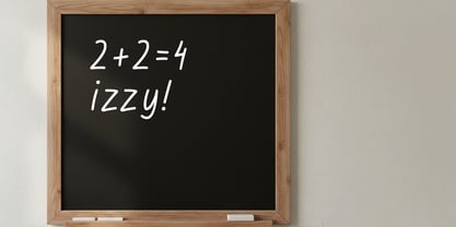 OT Izzy Font Poster 5