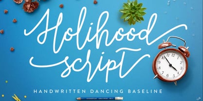 Holihood Font Poster 1