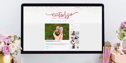 Holihood Font Poster 2