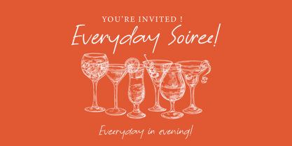 Thursday Marchi Font Poster 2