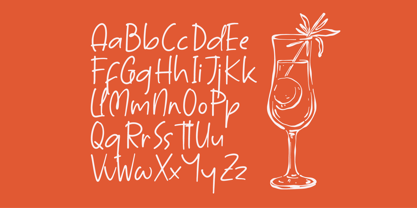 Thursday Marchi Font Poster 10