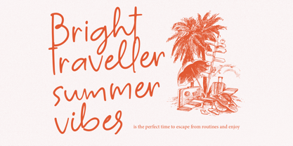 Thursday Marchi Font Poster 9