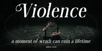 Deadly Sins Font Poster 6