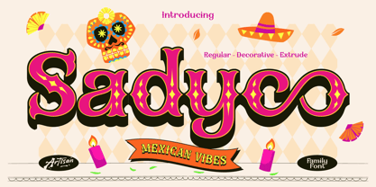 Sadyco Font Poster 1