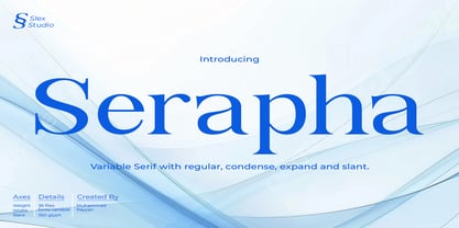 Serapha Serif Font Poster 1