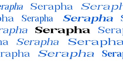 Serapha Serif Font Poster 5