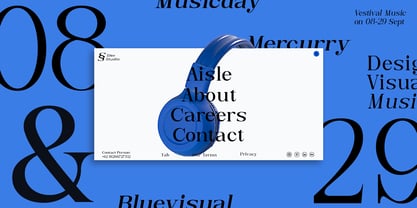Serapha Serif Font Poster 12