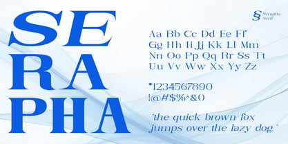 Serapha Serif Font Poster 8