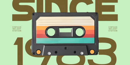 Sound Groove Font Poster 6