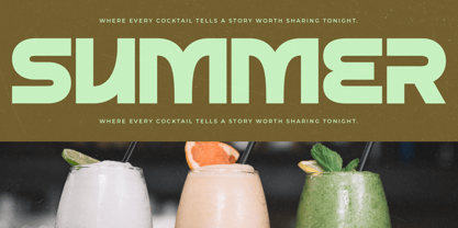 Sound Groove Font Poster 12