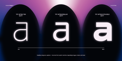TRT Artnik Font Poster 5