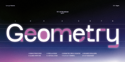 TRT Artnik Font Poster 9