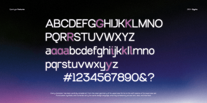 TRT Artnik Font Poster 2