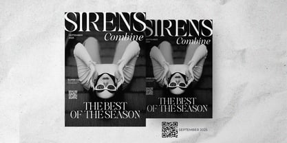 Softlen Minusone Stiller Font Poster 5