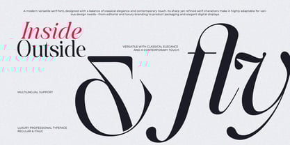 Softlen Minusone Stiller Font Poster 2