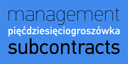 PF DIN Text Font Poster 5