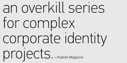 PF DIN Text Font Poster 4