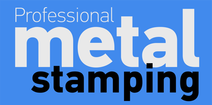 PF DIN Text Font Poster 1