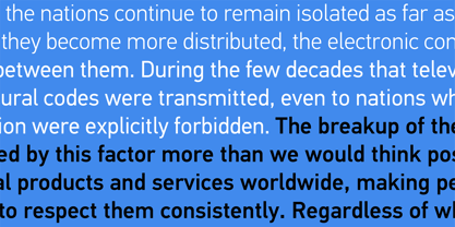 PF DIN Text Font Poster 9