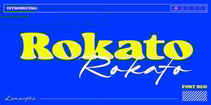 Rokato Font Poster 1