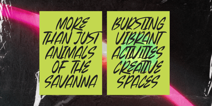 Beasty Strength Font Poster 4