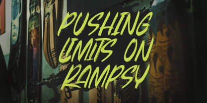 Beasty Strength Font Poster 12