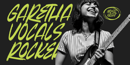 Beasty Strength Font Poster 5