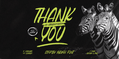 Beasty Strength Font Poster 15