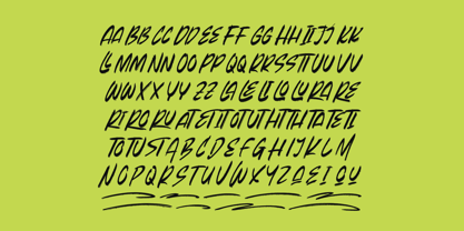 Beasty Strength Font Poster 14