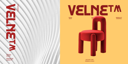 Blockat Font Poster 4