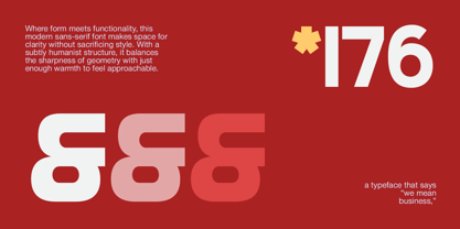 Blockat Font Poster 5