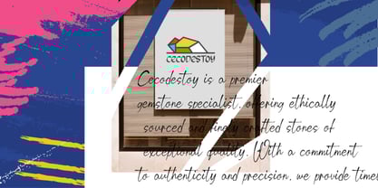 Decesery Font Poster 2