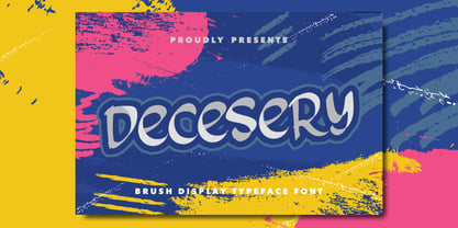 Decesery Font Poster 1
